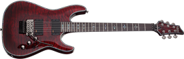 Schecter DIAMOND SERIES HELLRAISER C-1FR Black Cherry 6-String Electric Guitar